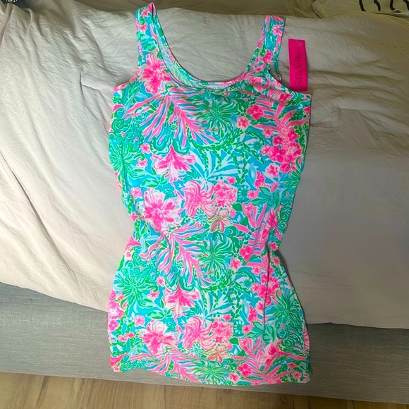 NWT Lilly Pulitzer Newserri Tank dress Small - Picture 2 of 4